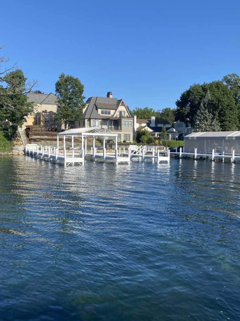 pier installation near lake geneva wi scaled Pier installation near Lake Geneva, WI